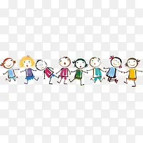 手绘可爱小孩装饰-空若网 手绘可爱小孩装饰-空若网