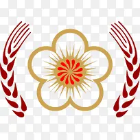 扁平卡通花纹对称纹理-空若网 扁平卡通花纹对称纹理-空若网