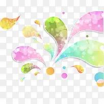 彩色炫丽花纹设计-空若网 彩色炫丽花纹设计-空若网