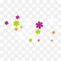 彩色手绘清新花纹-空若网 彩色手绘清新花纹-空若网