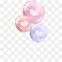 透明彩色白心气泡-空若网 透明彩色白心气泡-空若网