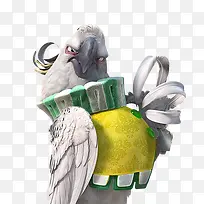 免抠透明白色八哥-空若网 免抠透明白色八哥-空若网