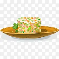 卡通手绘精美米饭-空若网 卡通手绘精美米饭-空若网