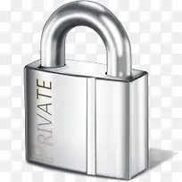 白色锁标志图标-空若网 白色锁标志图标-空若网
