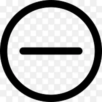 减图标-空若网 减图标-空若网