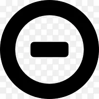 减图标-空若网 减图标-空若网