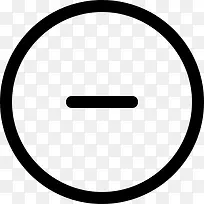 减图标-空若网 减图标-空若网