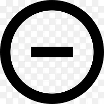 圆的删除按钮图标-空若网 圆的删除按钮图标-空若网