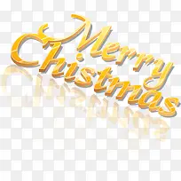 黄色立体圣诞节文字-空若网 黄色立体圣诞节文字-空若网