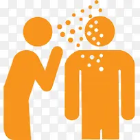 对话橙色图标医院-空若网 对话橙色图标医院-空若网
