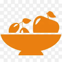 橙色苹果图标-空若网 橙色苹果图标-空若网