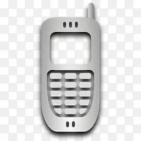 电话nouve侏儒灰色图标-空若网 电话nouve侏儒灰色图标-空若网