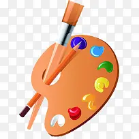 彩色可爱卡通画板-空若网 彩色可爱卡通画板-空若网