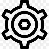 齿轮图标-空若网 齿轮图标-空若网