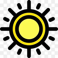 太阳图标-空若网 太阳图标-空若网