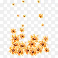 创意手绘黄花图片-空若网 创意手绘黄花图片-空若网