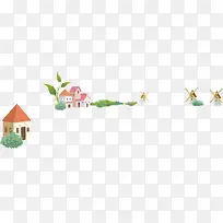 卡通创意手绘乐园-空若网 卡通创意手绘乐园-空若网