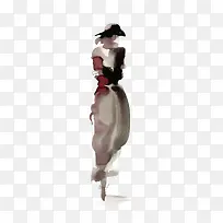 水彩女人-空若网 水彩女人-空若网