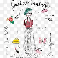 时尚手绘女人专题-空若网 时尚手绘女人专题-空若网