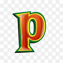 红绿立体字母p-空若网 红绿立体字母p-空若网