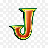 红绿立体字母j-空若网 红绿立体字母j-空若网