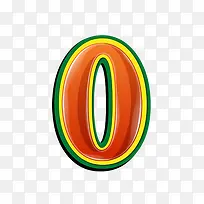 红绿立体字母数字0-空若网 红绿立体字母数字0-空若网