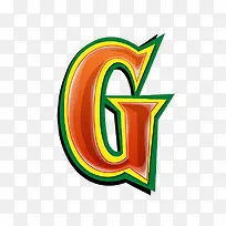 红绿立体字母g-空若网 红绿立体字母g-空若网