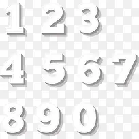 创意立体数字-空若网 创意立体数字-空若网