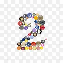 纽扣字母数字2-空若网 纽扣字母数字2-空若网