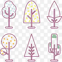 线性设计中的现代树-空若网 线性设计中的现代树-空若网