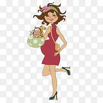 可爱孕妇-空若网 可爱孕妇-空若网