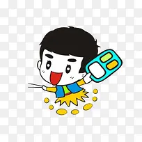 卡通男孩-空若网 卡通男孩-空若网