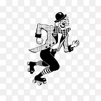 手绘小丑-空若网 手绘小丑-空若网