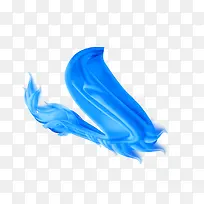 蓝色绸缎促销海报-空若网 蓝色绸缎促销海报-空若网