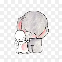 卡通小象-空若网 卡通小象-空若网