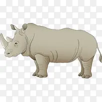 手绘犀牛-空若网 手绘犀牛-空若网