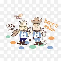 手绘小牛-空若网 手绘小牛-空若网