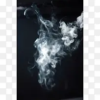 白色烟雾缭绕高清摄影-空若网 白色烟雾缭绕高清摄影-空若网