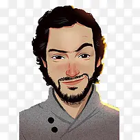 男子插画-空若网 男子插画-空若网