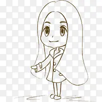 手绘Q版人物插画-空若网 手绘Q版人物插画-空若网