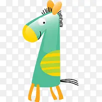 卡通可爱小马-空若网 卡通可爱小马-空若网