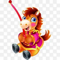 小马创意卡通手绘-空若网 小马创意卡通手绘-空若网