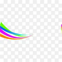 彩色线条海报装饰-空若网 彩色线条海报装饰-空若网