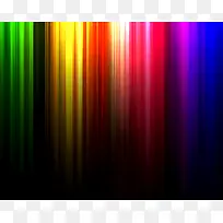 彩色光效线条装饰-空若网 彩色光效线条装饰-空若网