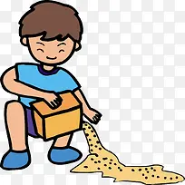 小孩png矢量元素-空若网 小孩png矢量元素-空若网