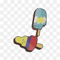 卡通手绘冰棍-空若网 卡通手绘冰棍-空若网