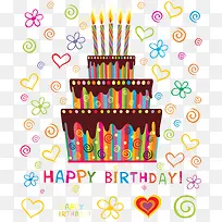 手绘蛋糕-空若网 手绘蛋糕-空若网