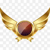 金色炫酷游戏翅膀-空若网 金色炫酷游戏翅膀-空若网