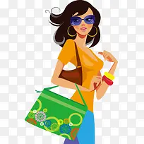 时尚炫酷摩登女郎-空若网 时尚炫酷摩登女郎-空若网