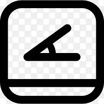 角按钮图标-空若网 角按钮图标-空若网